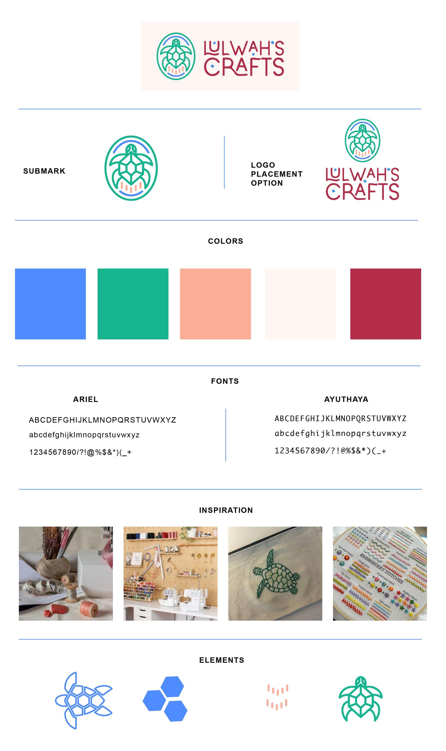 Brand Mood - Lulwah's Crafts - image 1 - student project