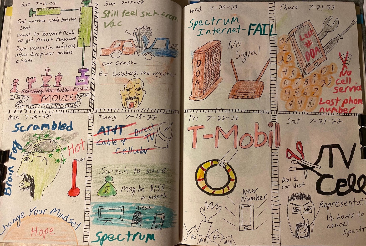 Journal Entries - image 2 - student project