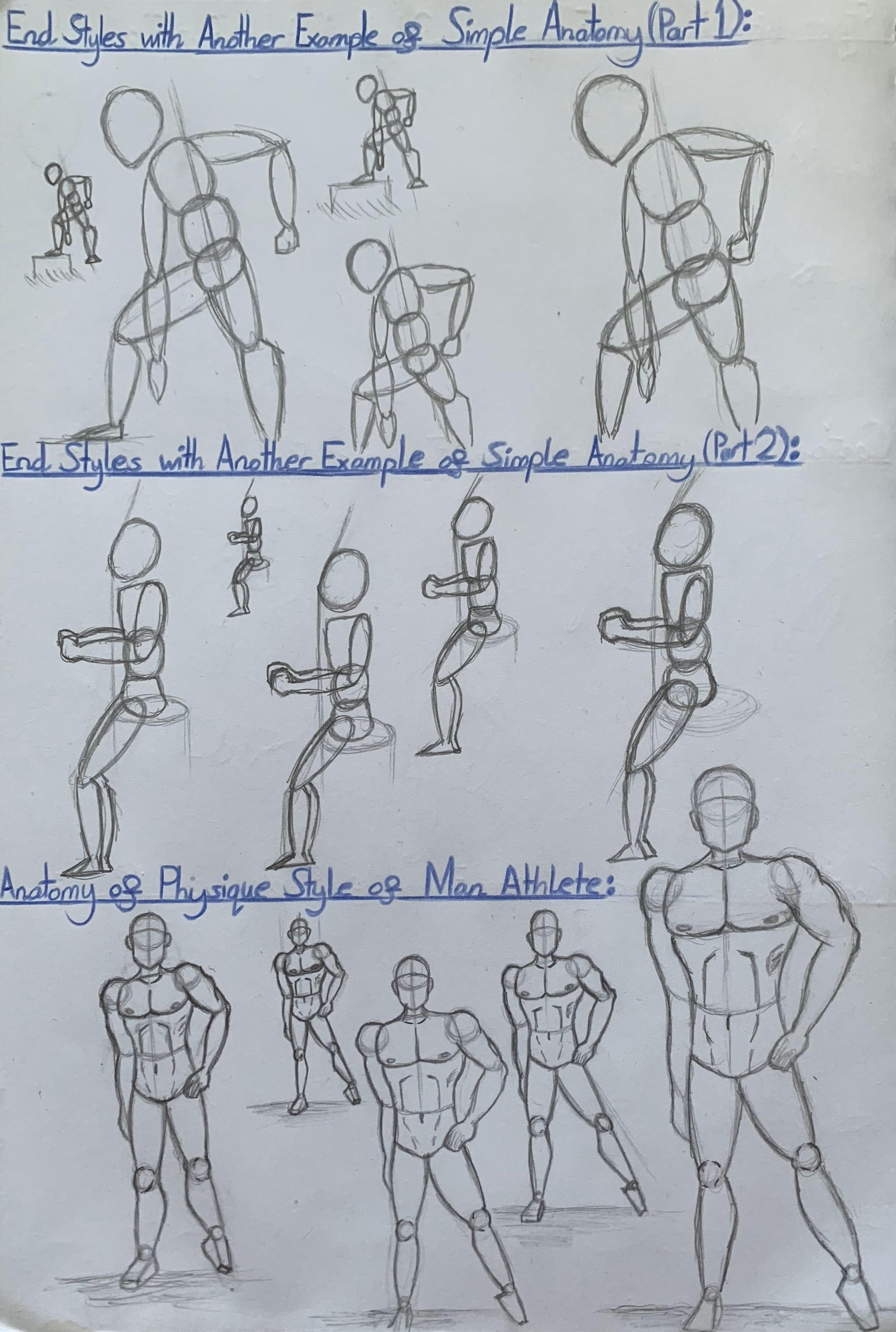 Learning Basic Figure Drawing of Human Anatomy as a beginners! - image 8 - student project