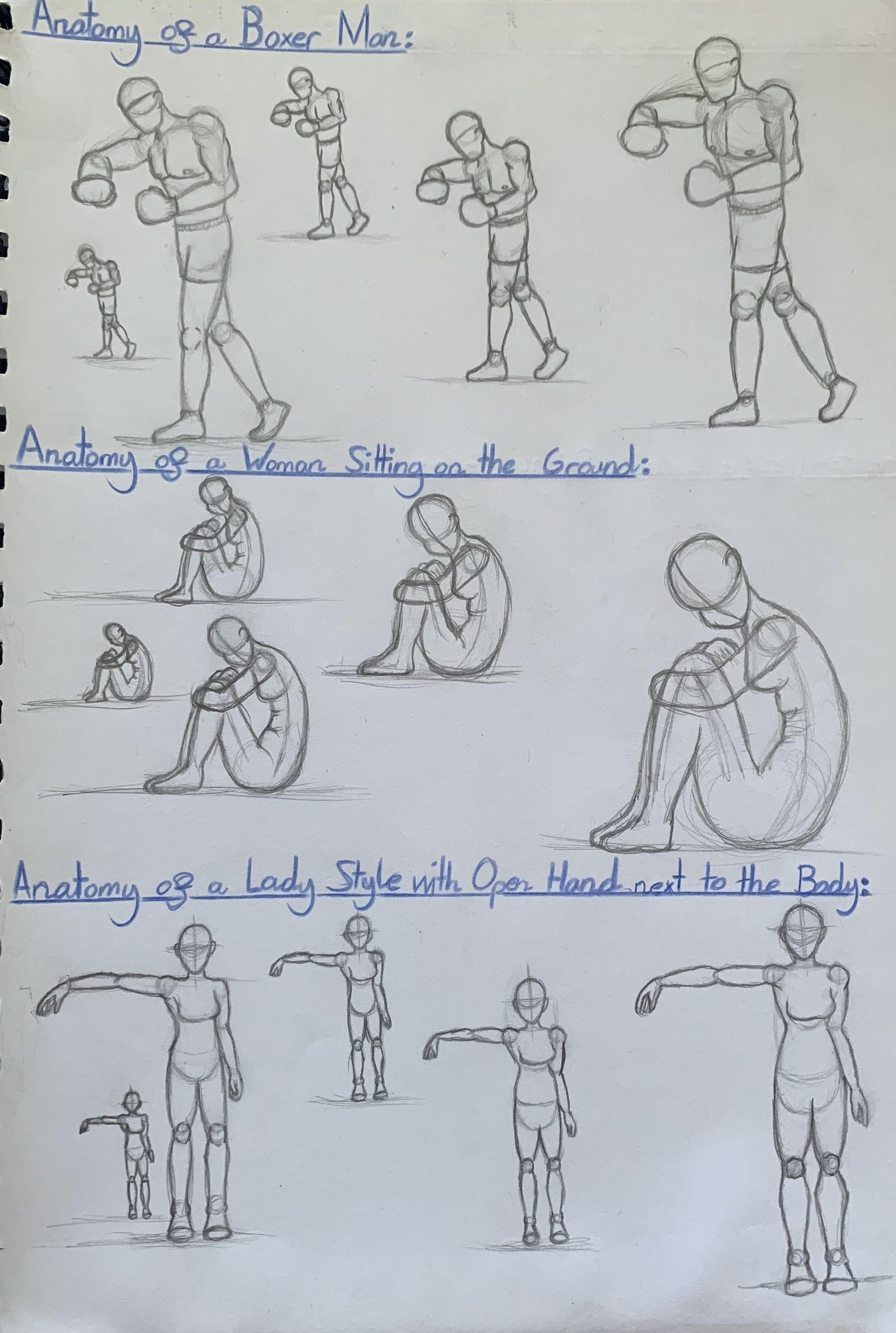 Learning Basic Figure Drawing of Human Anatomy as a beginners! - image 9 - student project