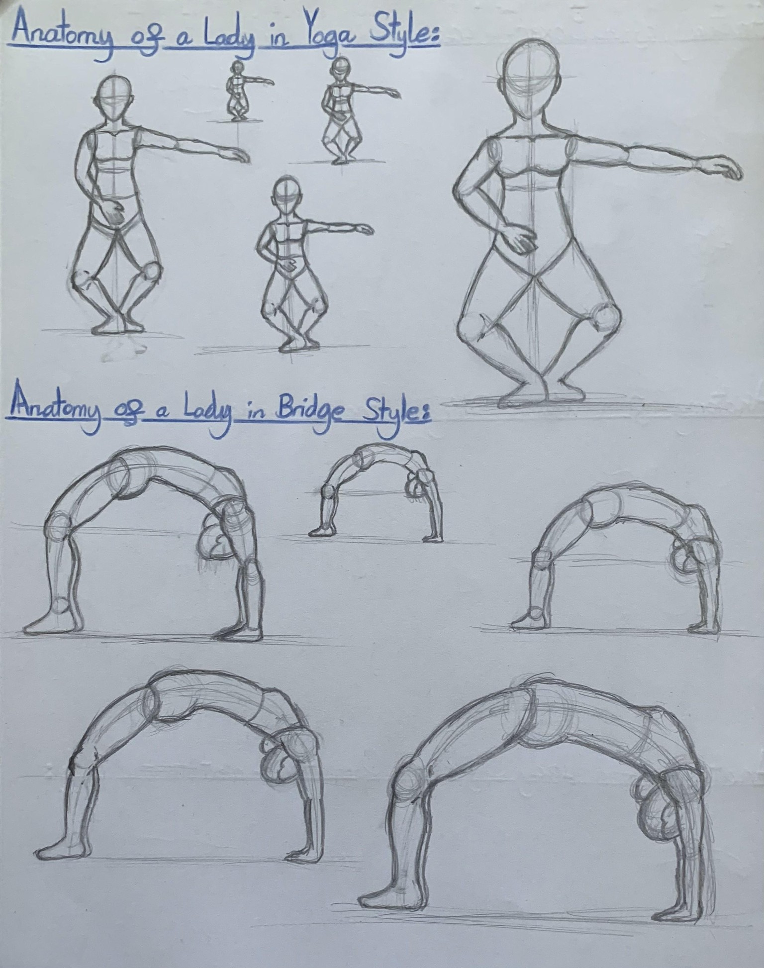 Learning Basic Figure Drawing of Human Anatomy as a beginners! - image 10 - student project