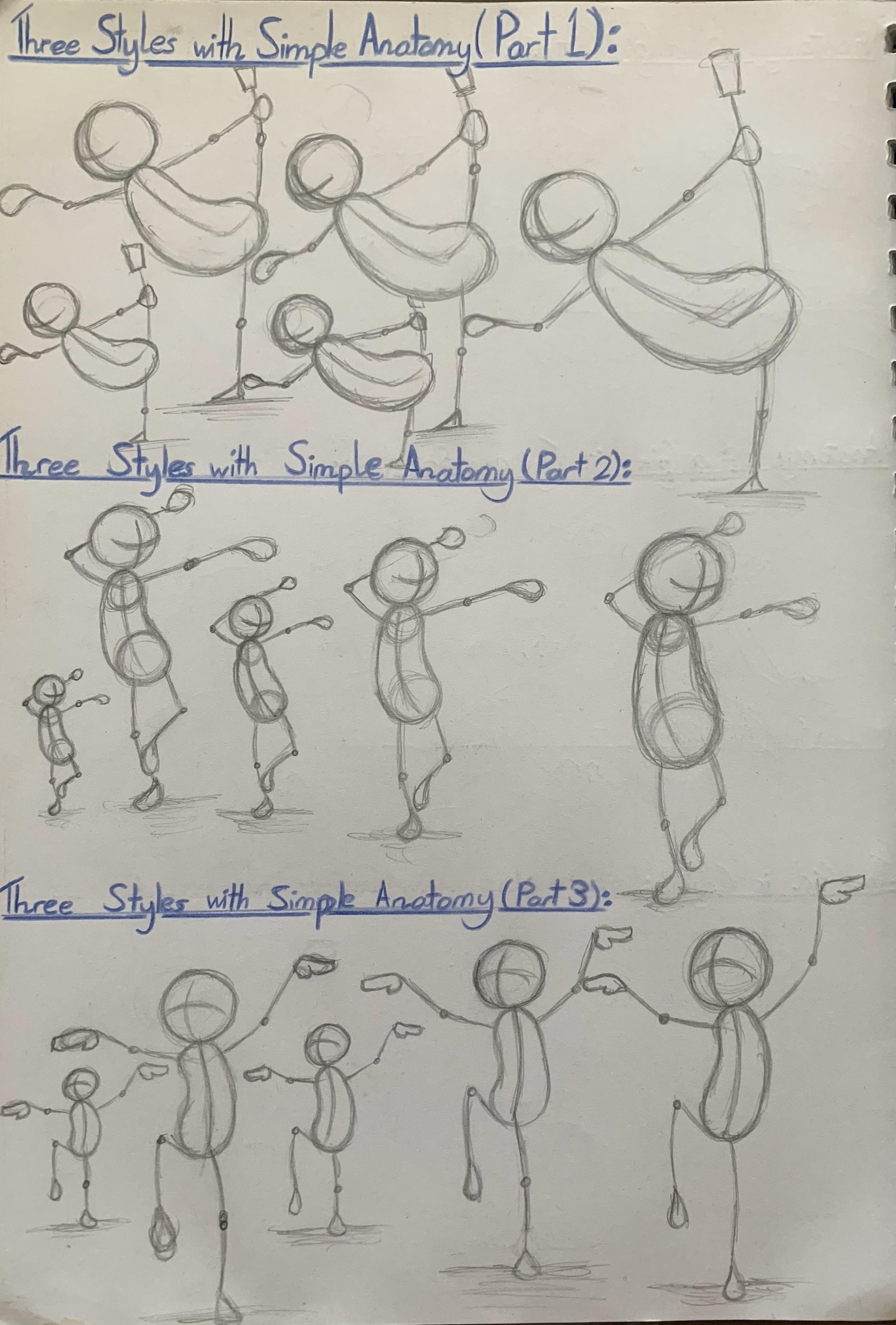 Learning Basic Figure Drawing of Human Anatomy as a beginners! - image 4 - student project