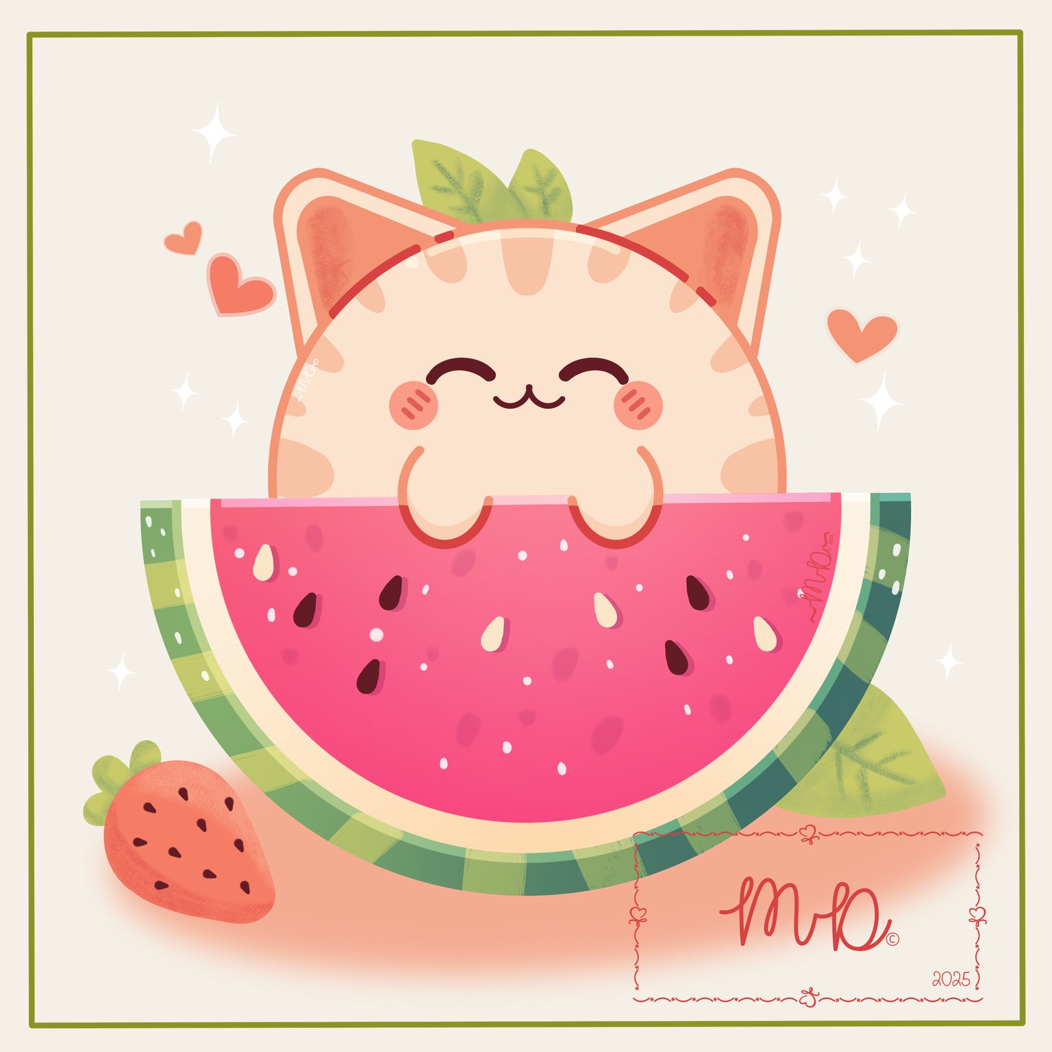 Kawaii - One in a Melon - image 1 - student project
