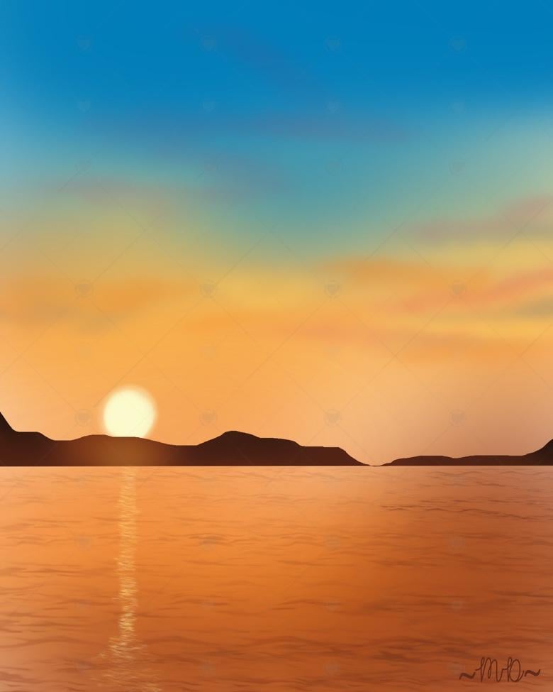 Paint Sunset - image 1 - student project