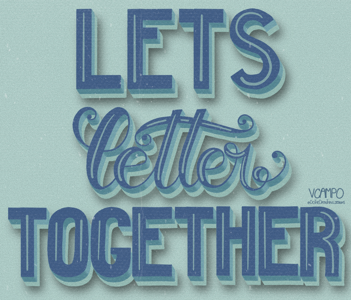 Let’s letter together - image 1 - student project