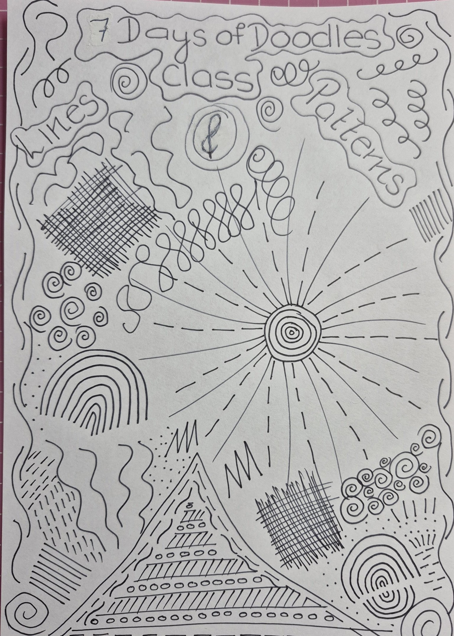 7 Days Of Doodles - image 7 - student project