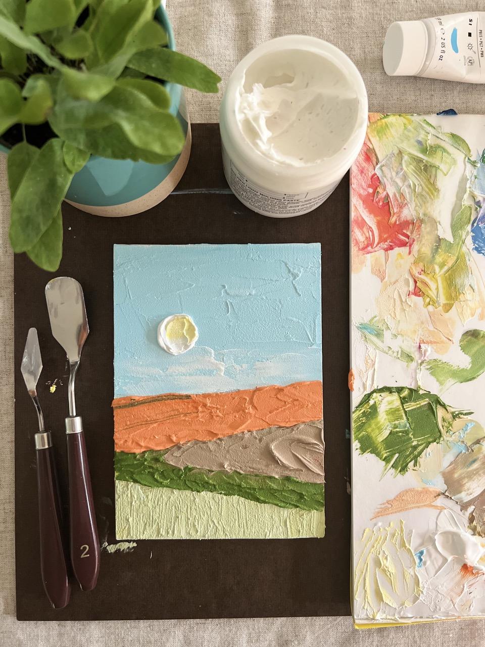 Tiny Textured Landscape Examples - image 3 - student project