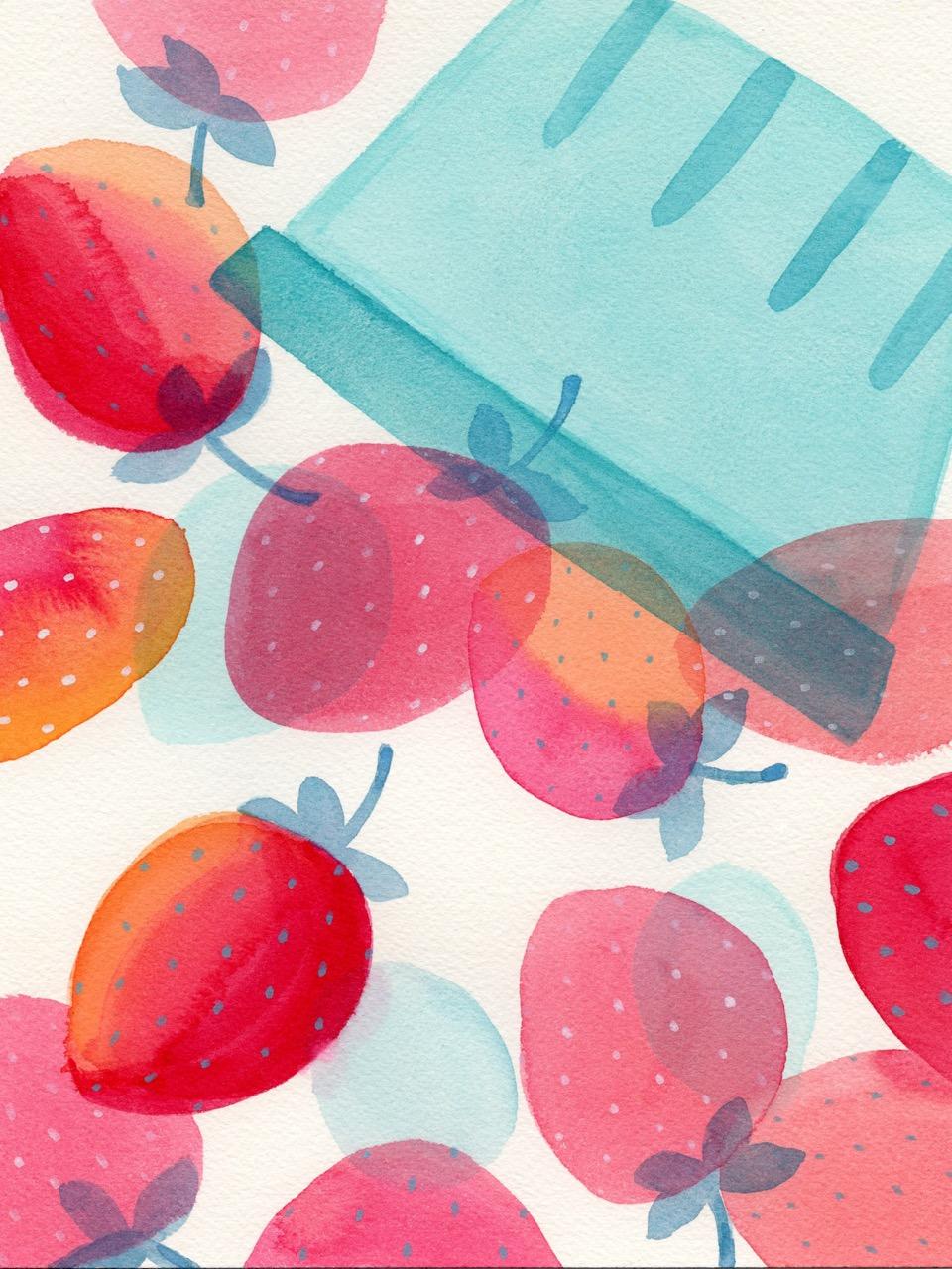 Spilling Strawberries - image 1 - student project