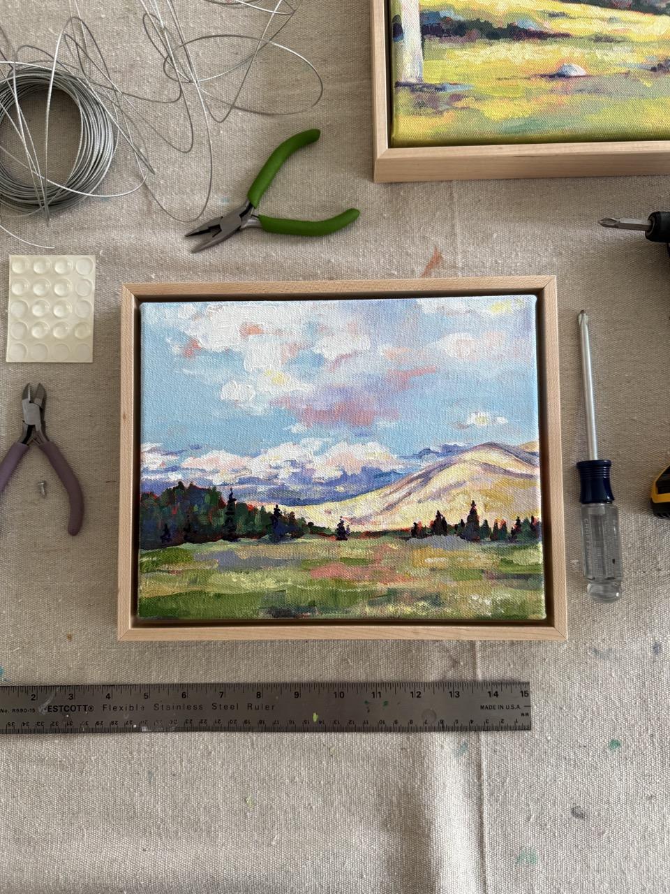 Sample Project - Frame a Painting - image 1 - student project