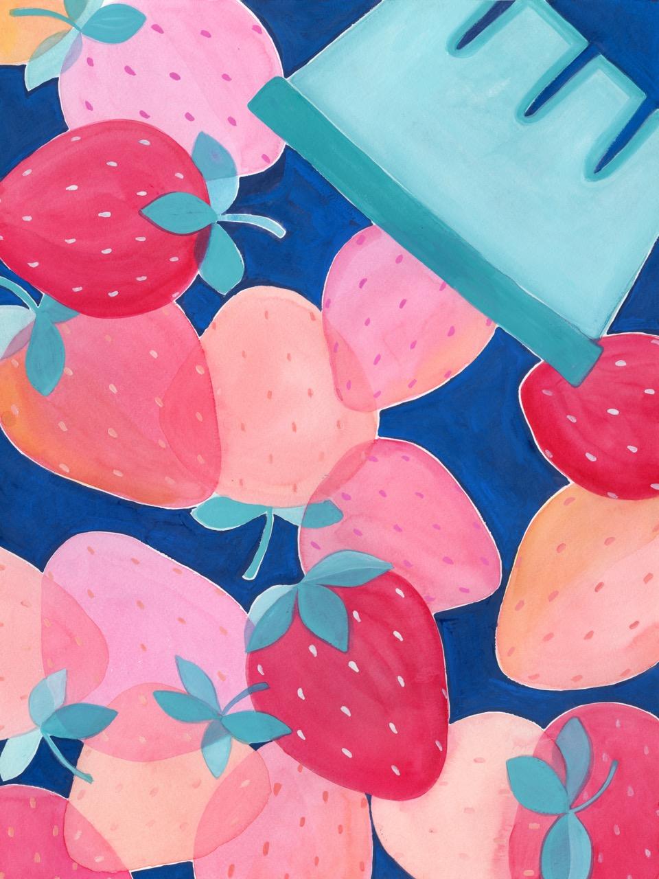 Spilling Strawberries - image 2 - student project