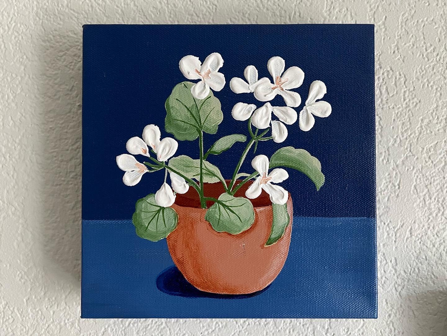 Sample textured acrylic paintings - image 1 - student project