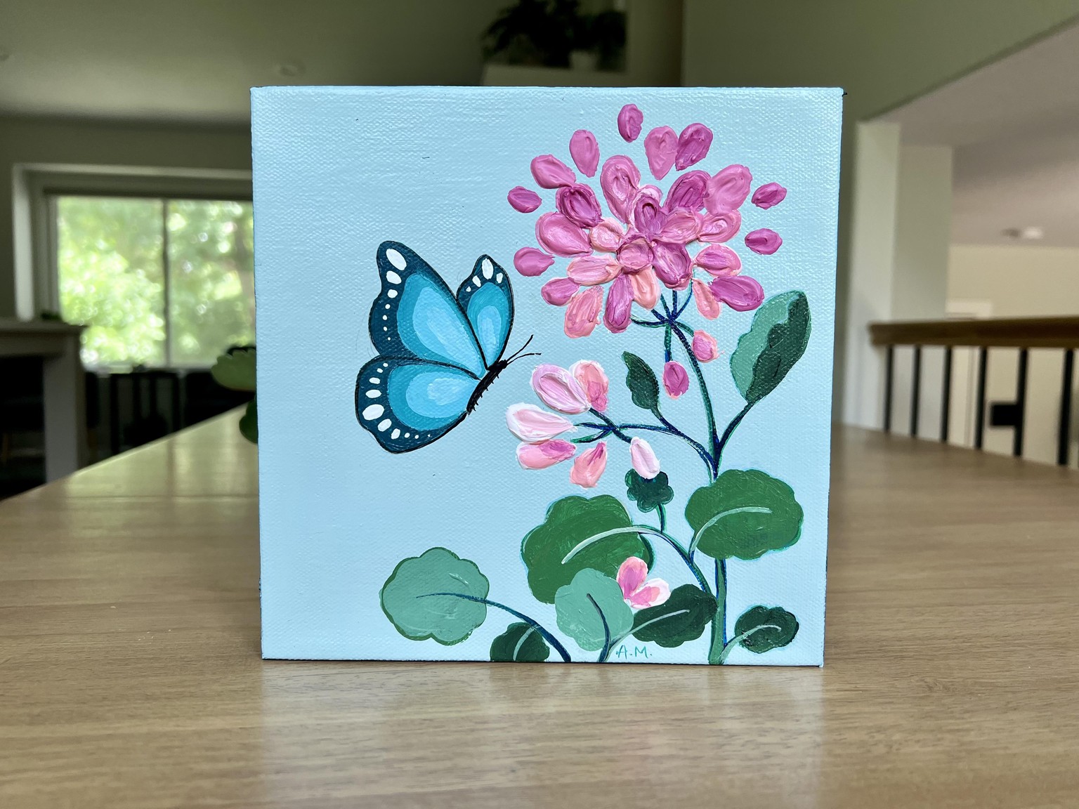 Sample textured acrylic paintings - image 6 - student project