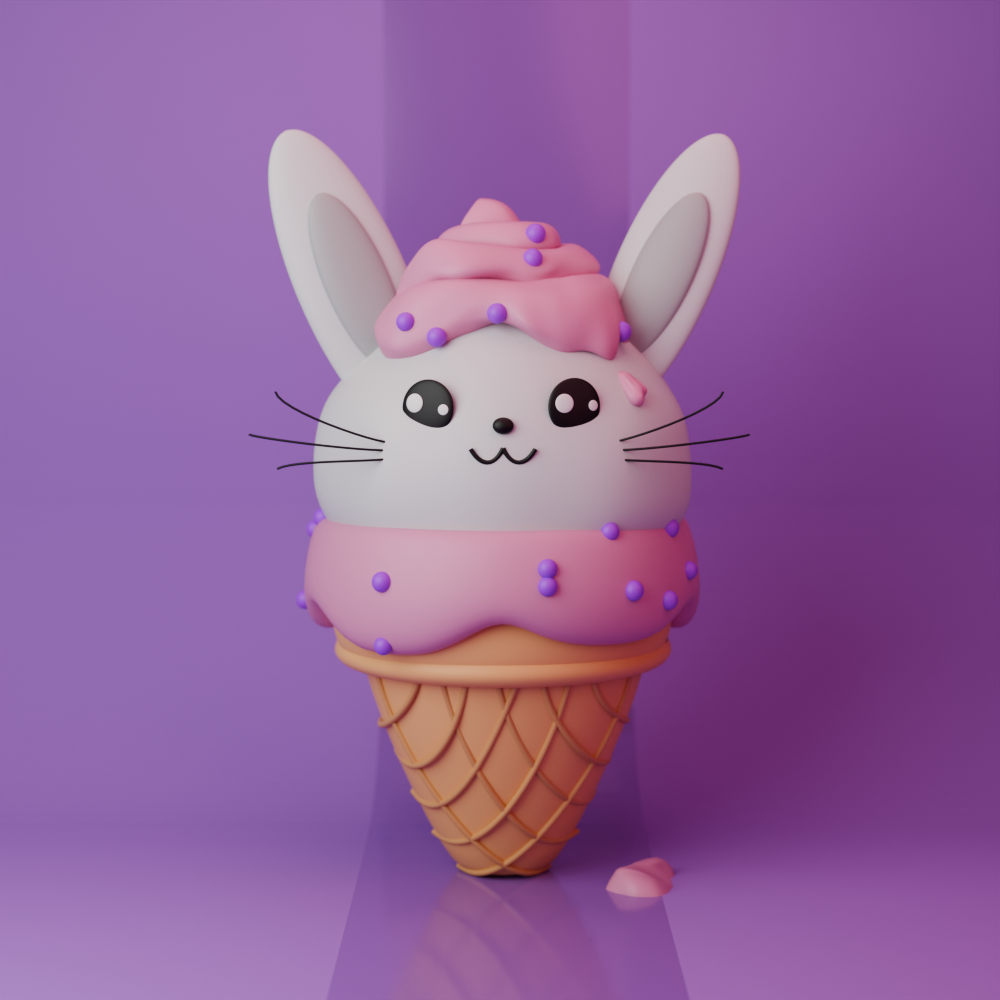 Bunny Icecream - image 1 - student project