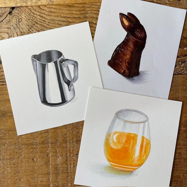 textures (wood, glass, & metal) - image 2 - student project