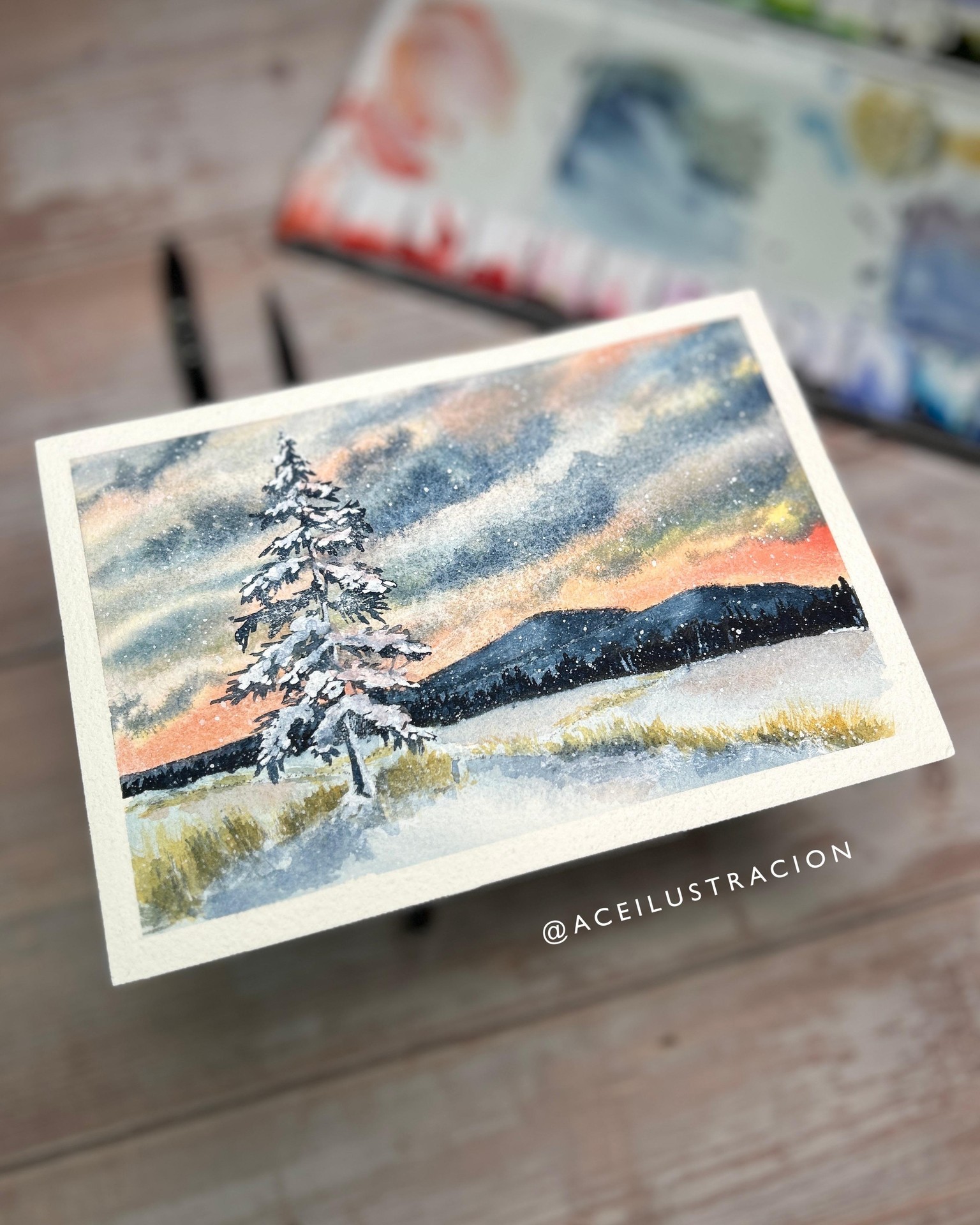 Winter Wonderland Landscapes - image 1 - student project