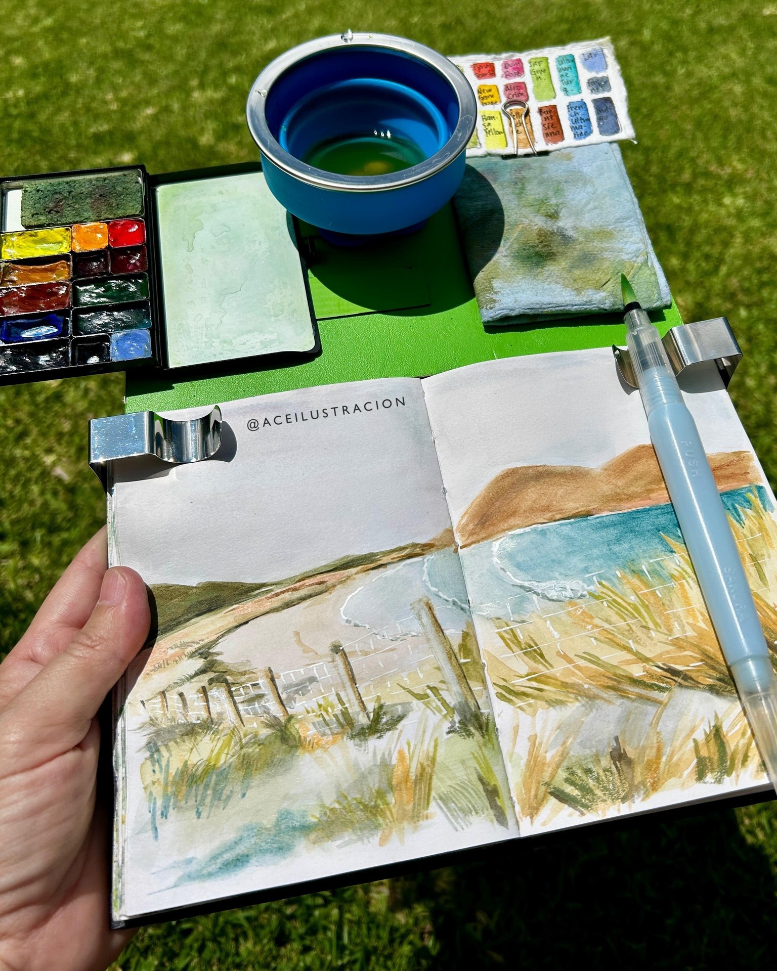 Plein Air painting - image 1 - student project