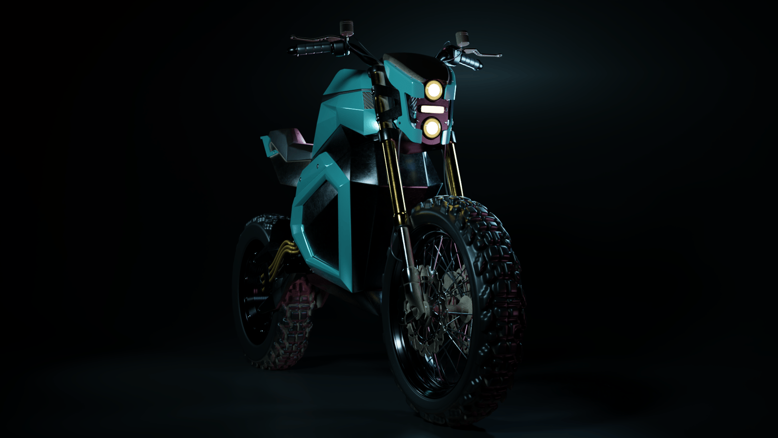 Motorcycle model - image 4 - student project