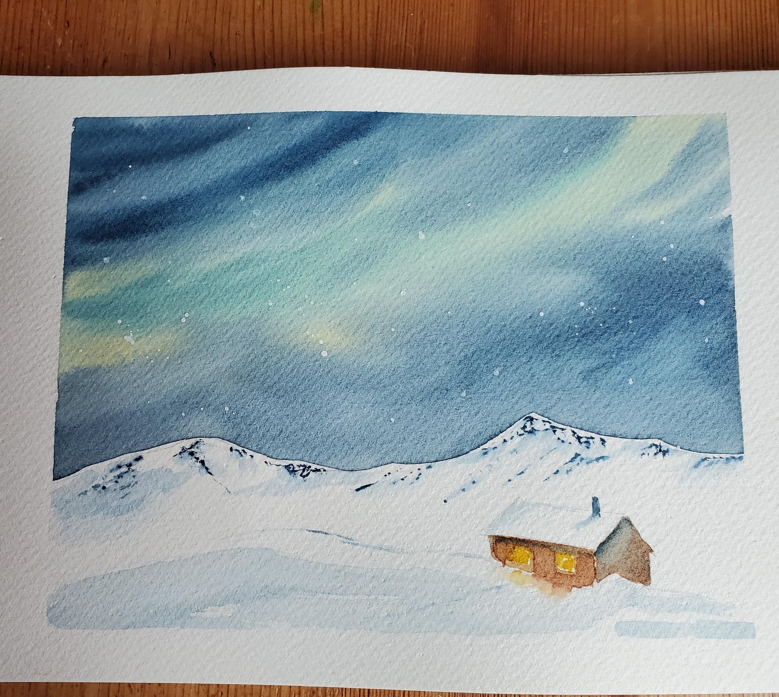 10 jours de paysages à l'aquarelle - image 7 - student project