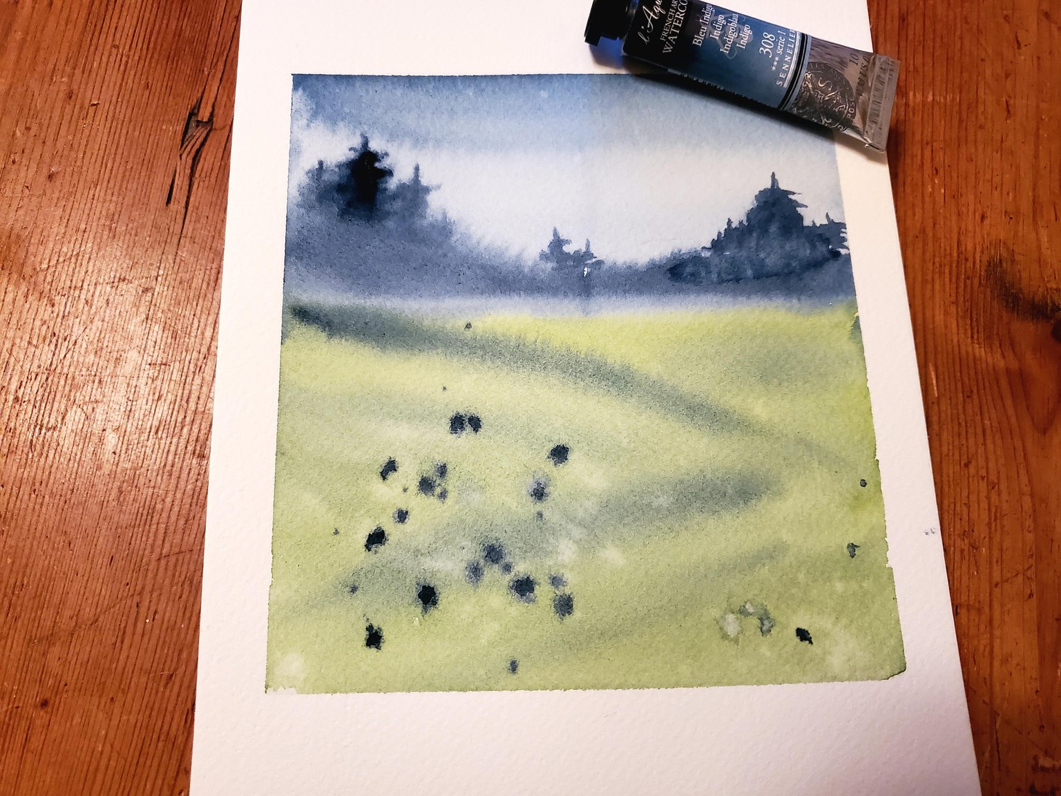 10 jours de paysages à l'aquarelle - image 2 - student project