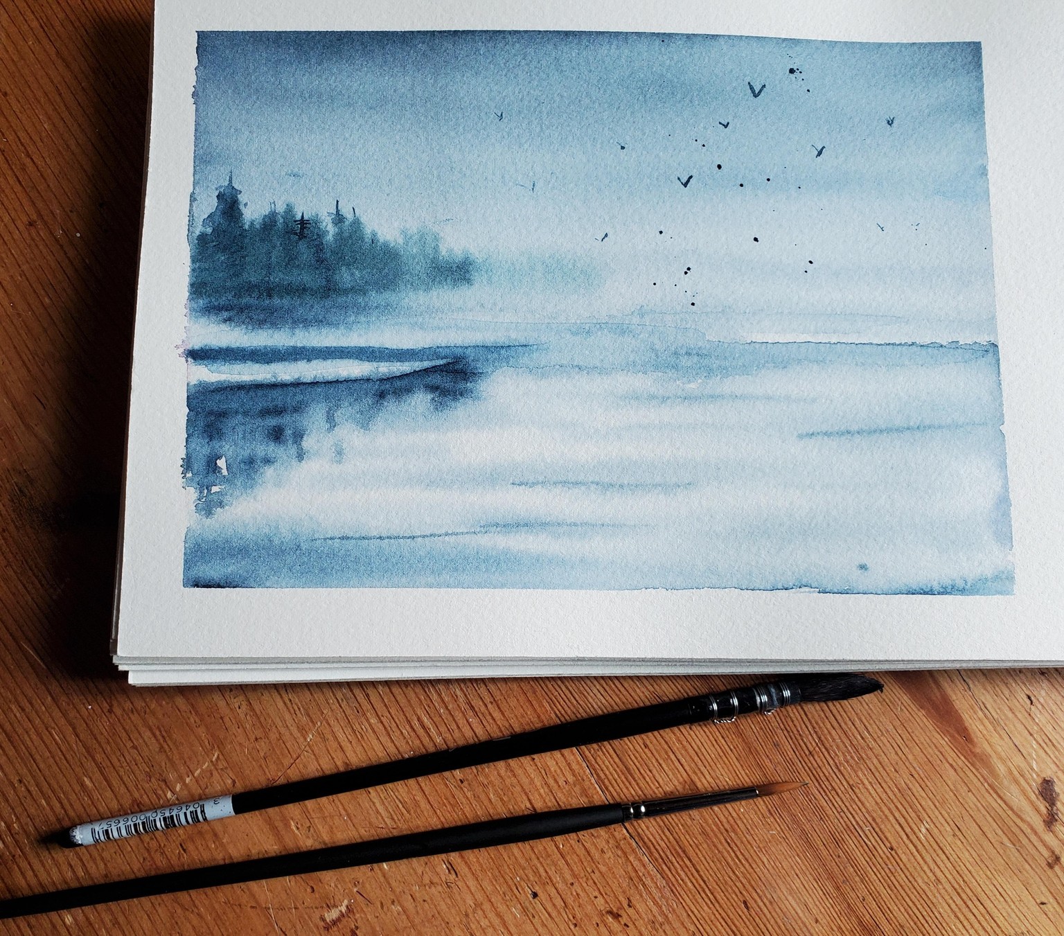 10 jours de paysages à l'aquarelle - image 8 - student project