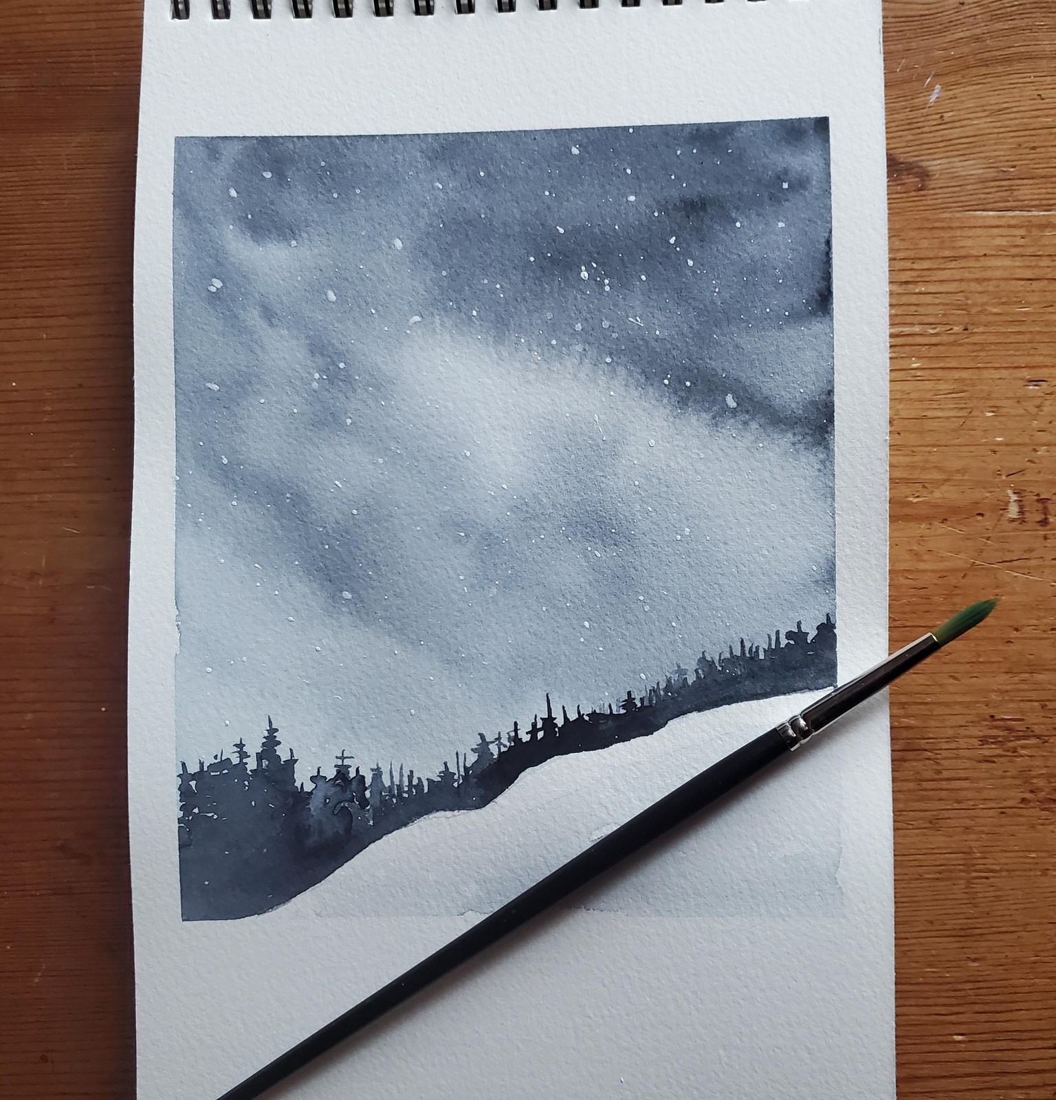 10 jours de paysages à l'aquarelle - image 5 - student project