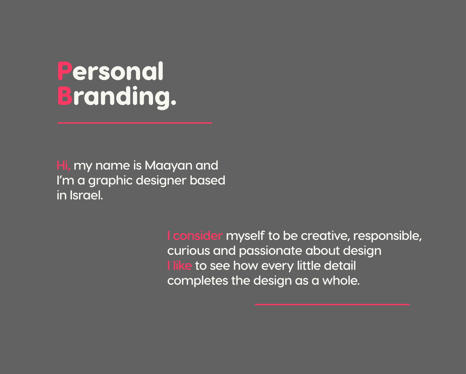 Personal Branding - image 3 - student project