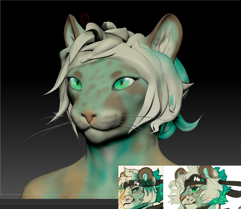 Ocelot Inspired Character - image 4 - student project