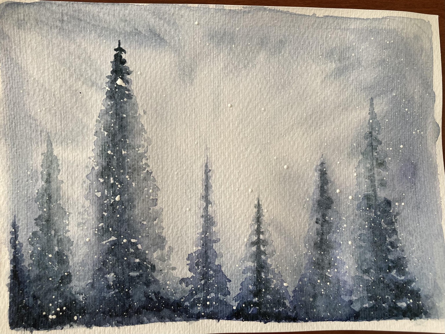 Pine trees - image 2 - student project