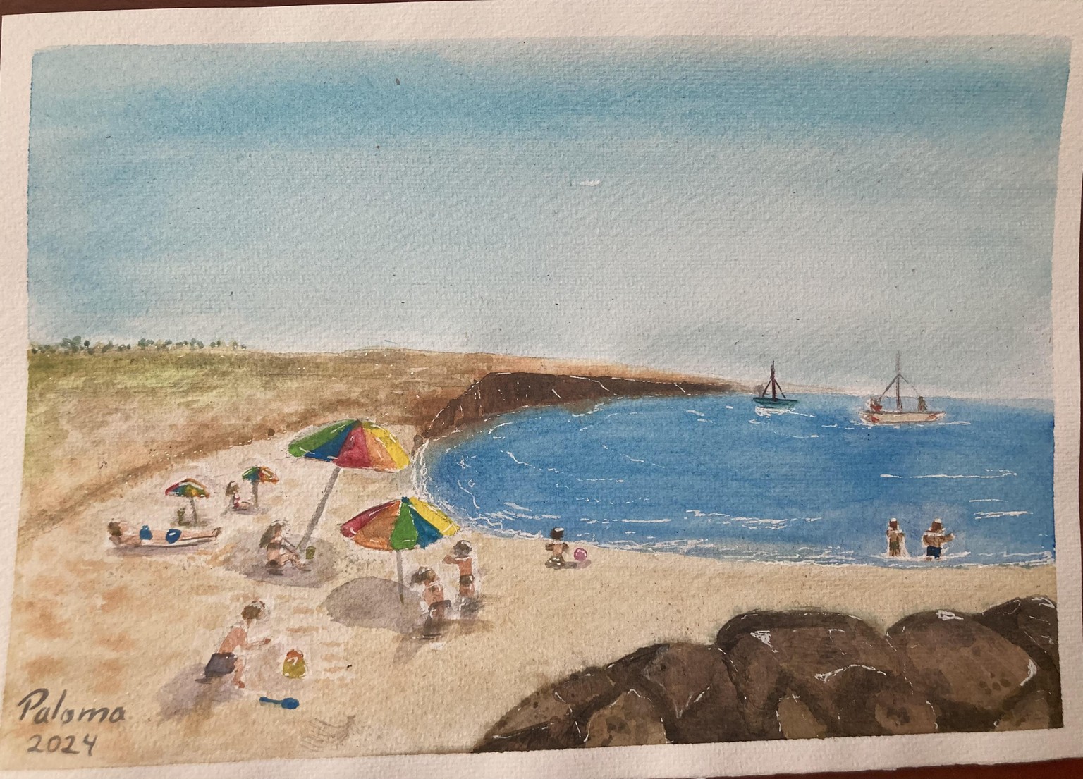 Beach day - image 1 - student project