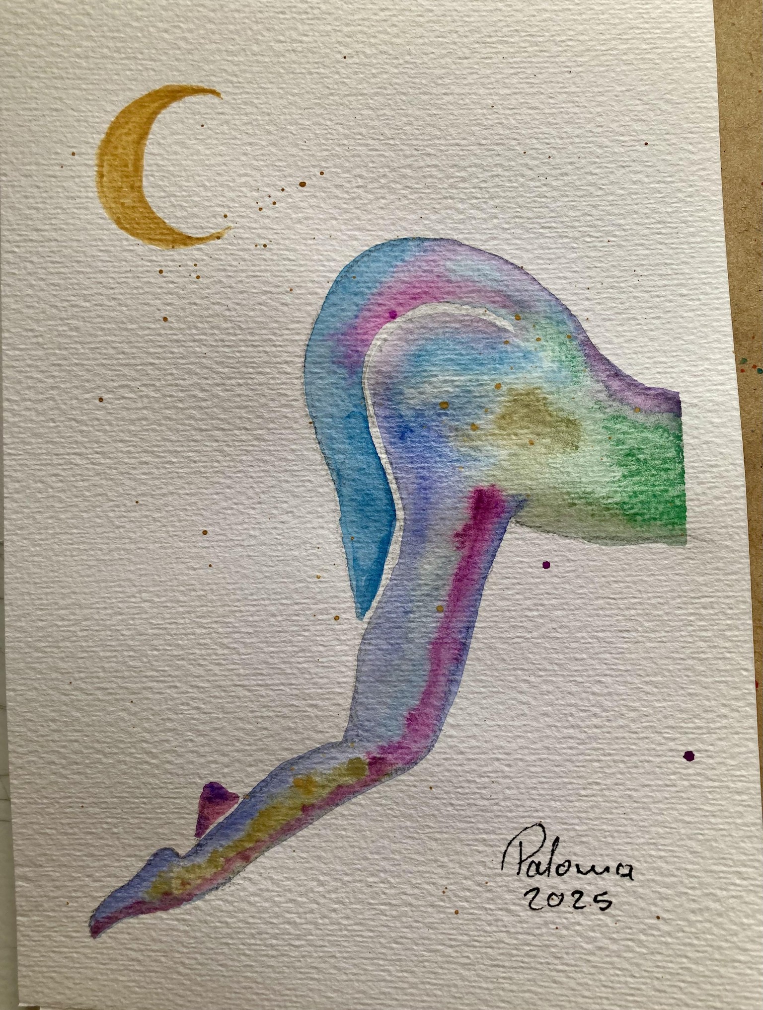 Body positivity watercolor - image 2 - student project