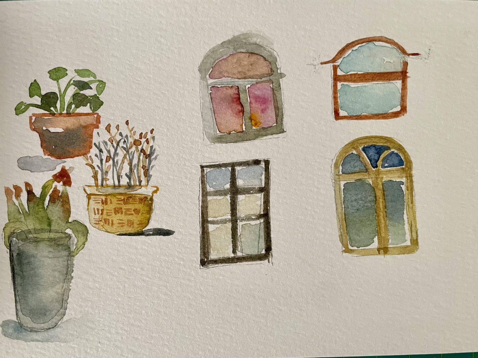 Expressive Watercolor Flower shop - image 1 - student project