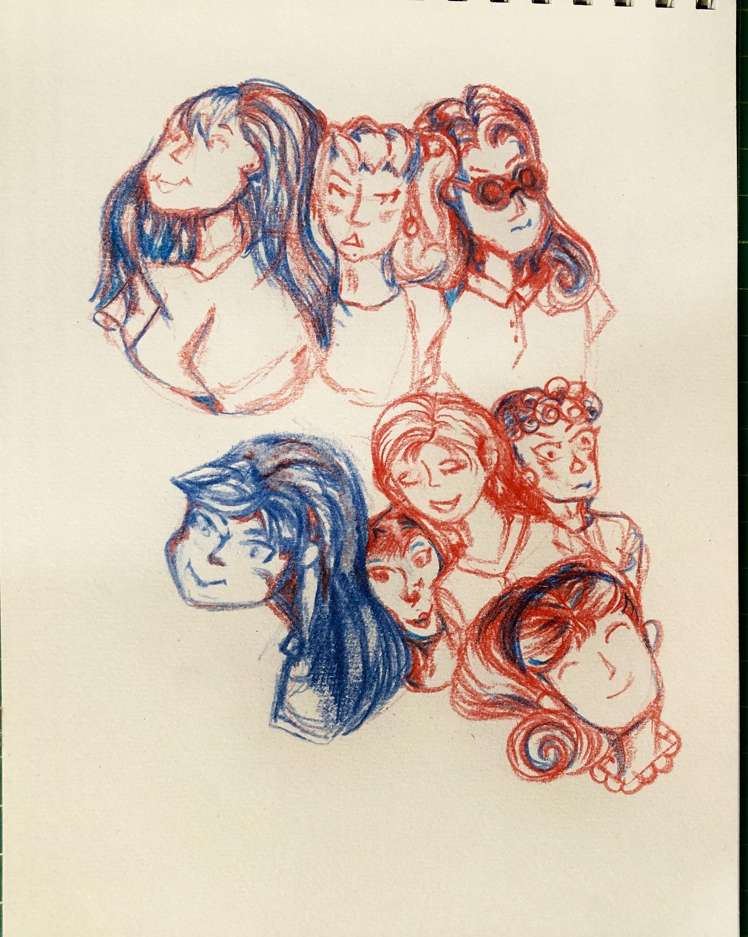 Sketching in Red and Blue - image 3 - student project