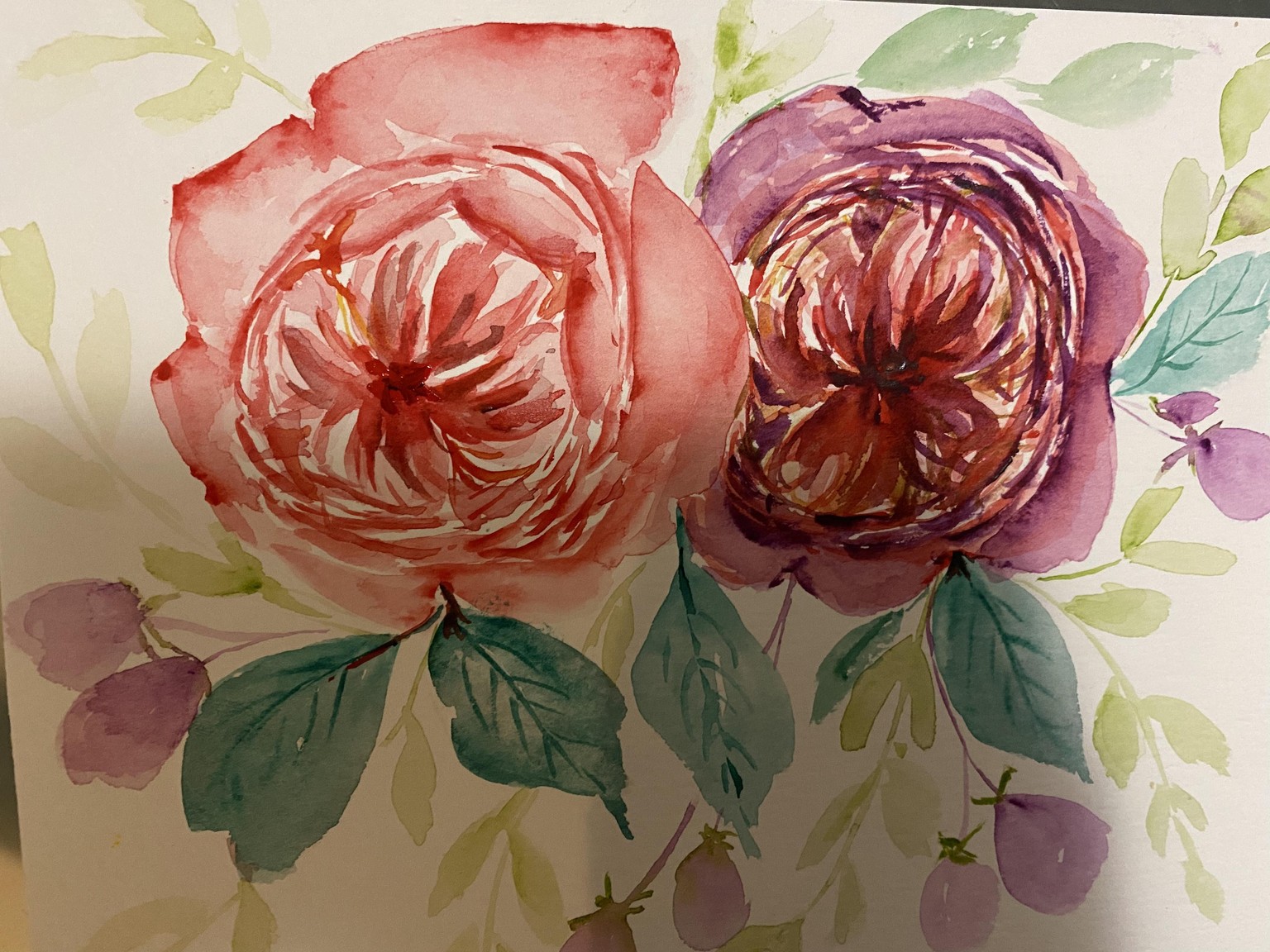 English Rose Study - image 2 - student project