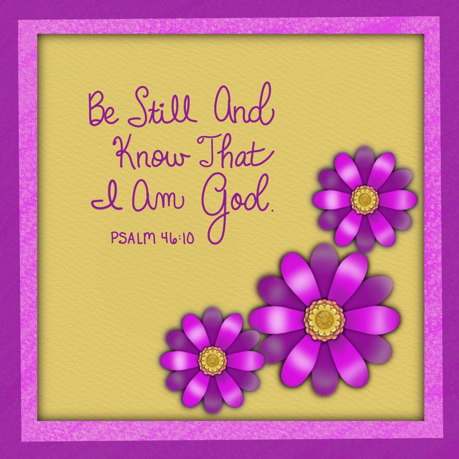 Be Still with papercut flowers - image 1 - student project