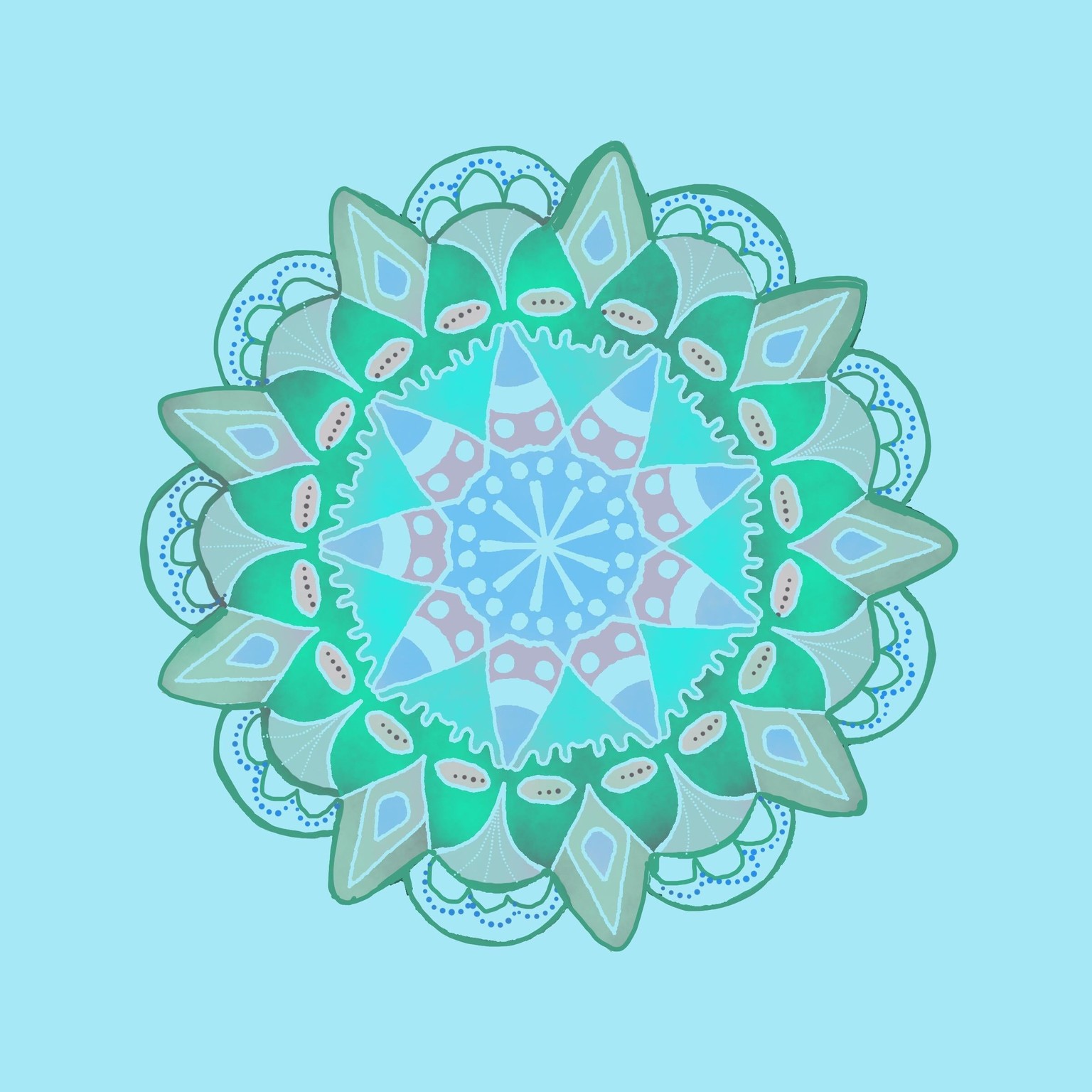 Finding out more about Procreate - image 3 - student project