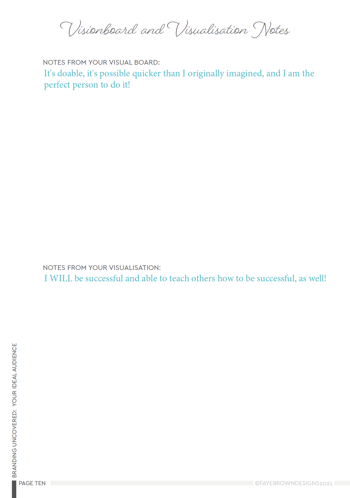 My Ideal Brand and Client - image 9 - student project