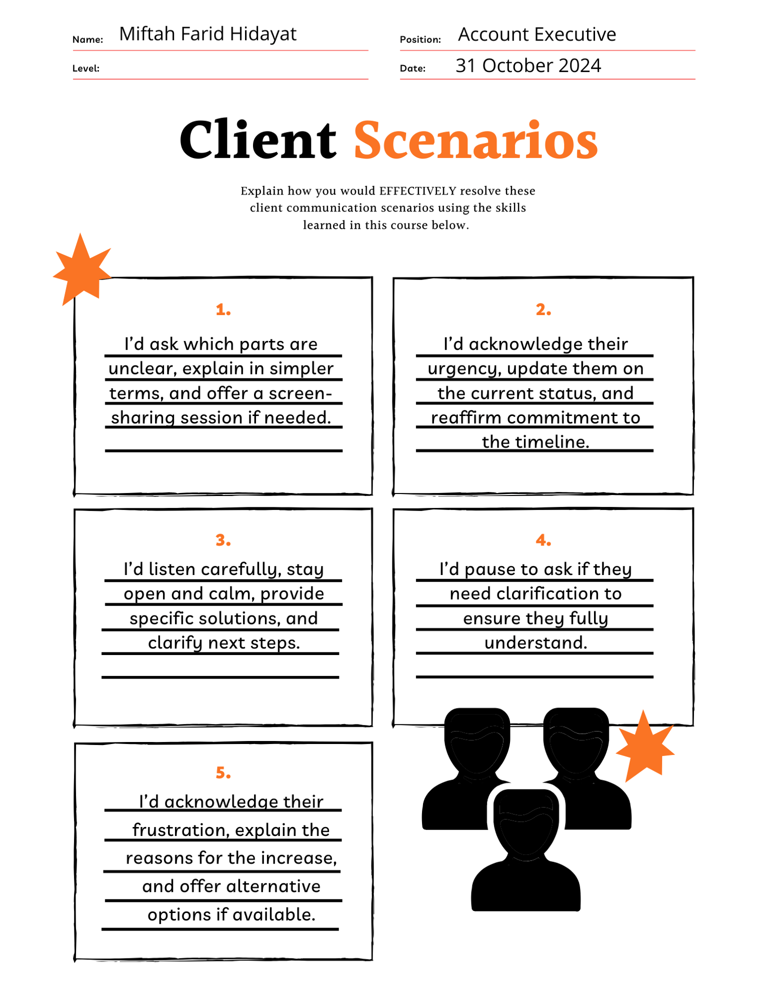 Client Communication Excellence Program - image 1 - student project