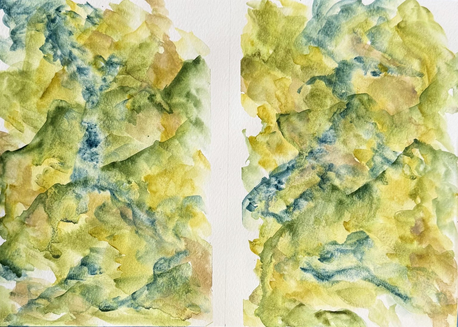 Brushing Through History: Abstract Painting with Historical Color Palettes - image 2 - student project