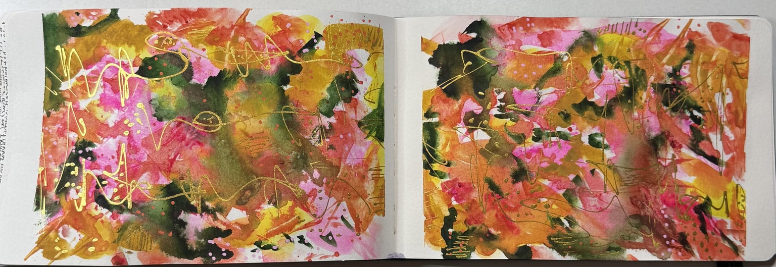 Intuitive play with Watercolor - image 2 - student project
