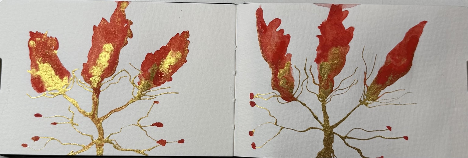 Intuitive play with Watercolor - image 1 - student project