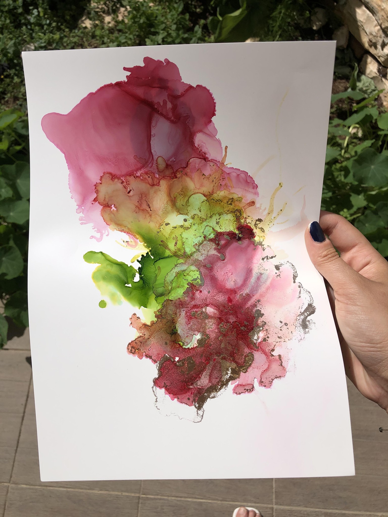 Alcohol Ink - image 1 - student project