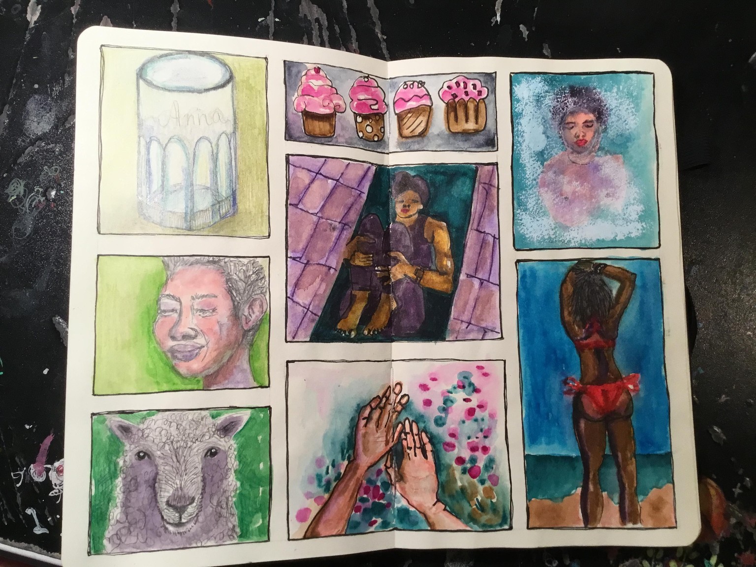 sketchbook layout - image 3 - student project