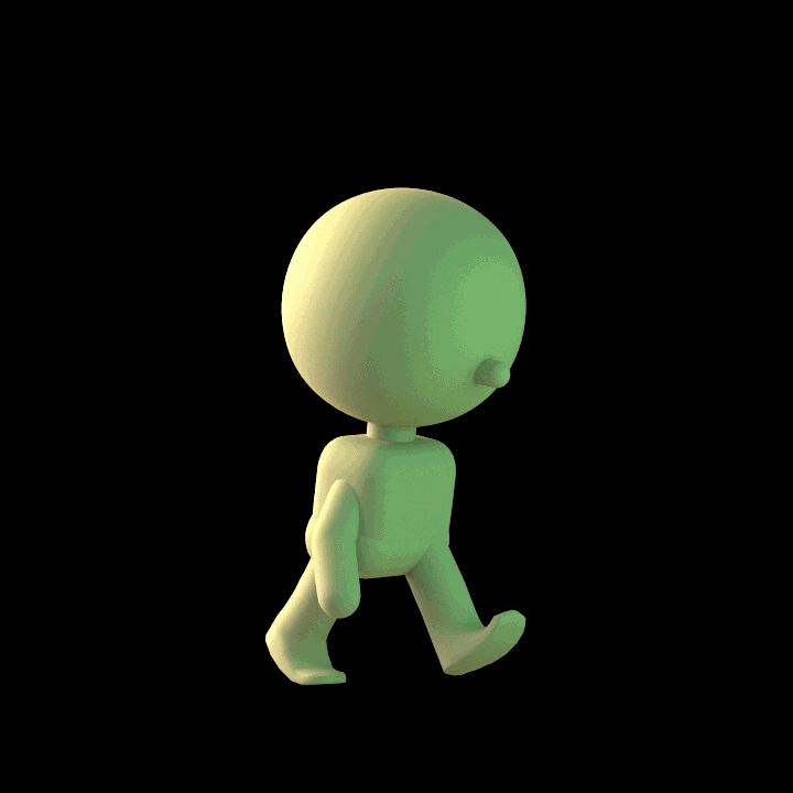 Walkcycle - work in progress - image 7 - student project