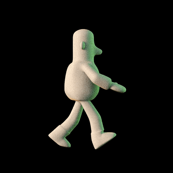 Walkcycle - work in progress - image 2 - student project