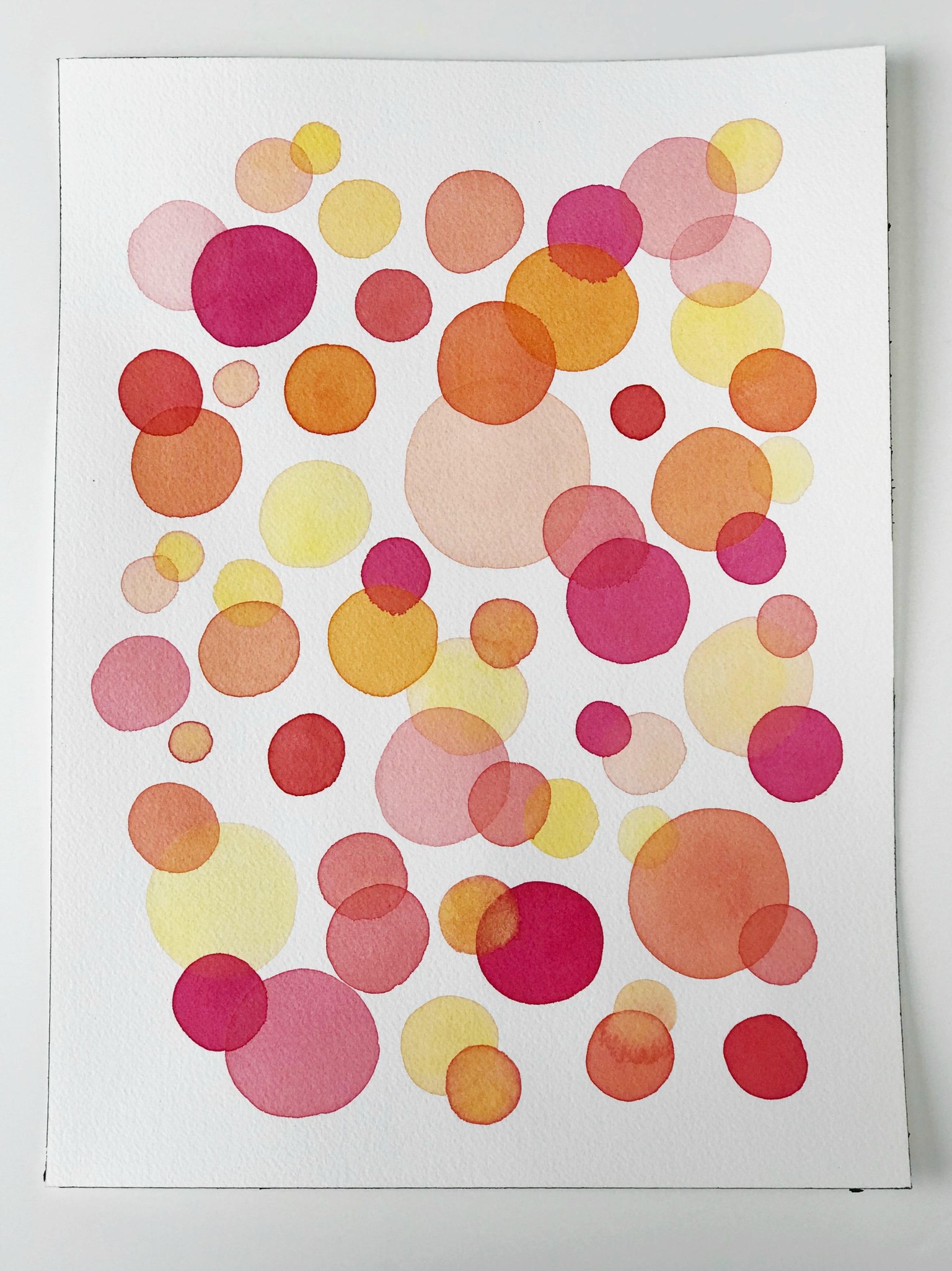 Watercolor for Relaxation Exercises - image 3 - student project
