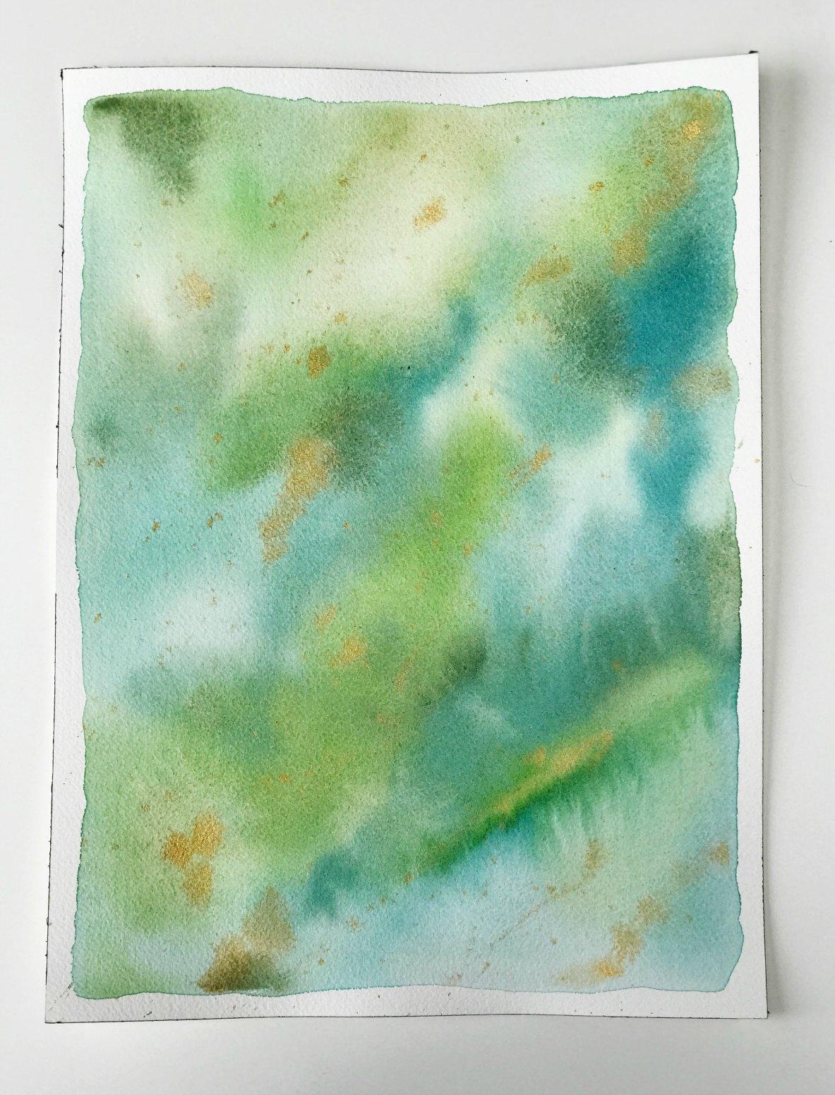 Watercolor for Relaxation Exercises - image 2 - student project