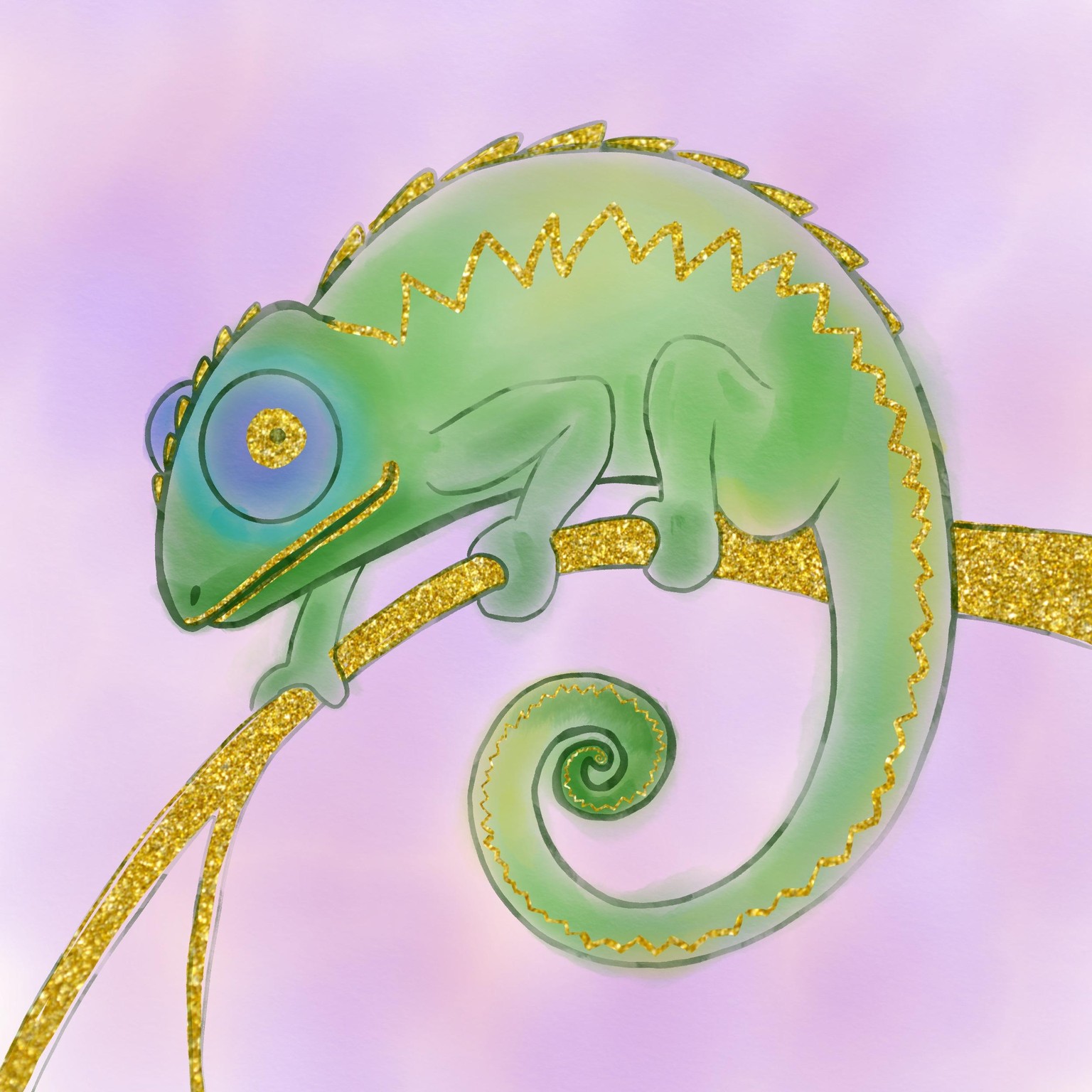 My Glittery Animal Friends - image 1 - student project