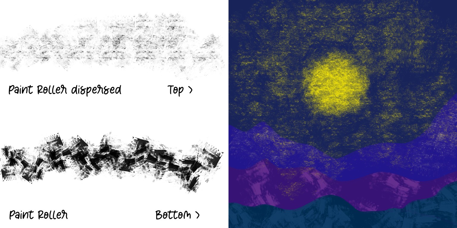 My Texture Brushes Creative Process - image 7 - student project