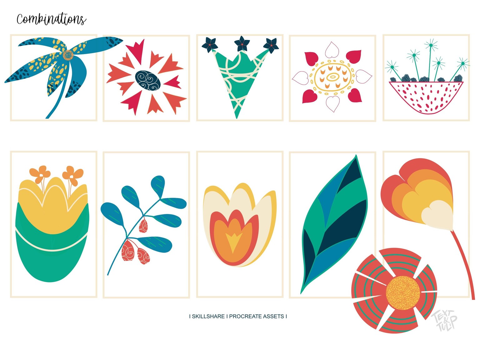 Meine Wildblumen Stempel - image 1 - student project