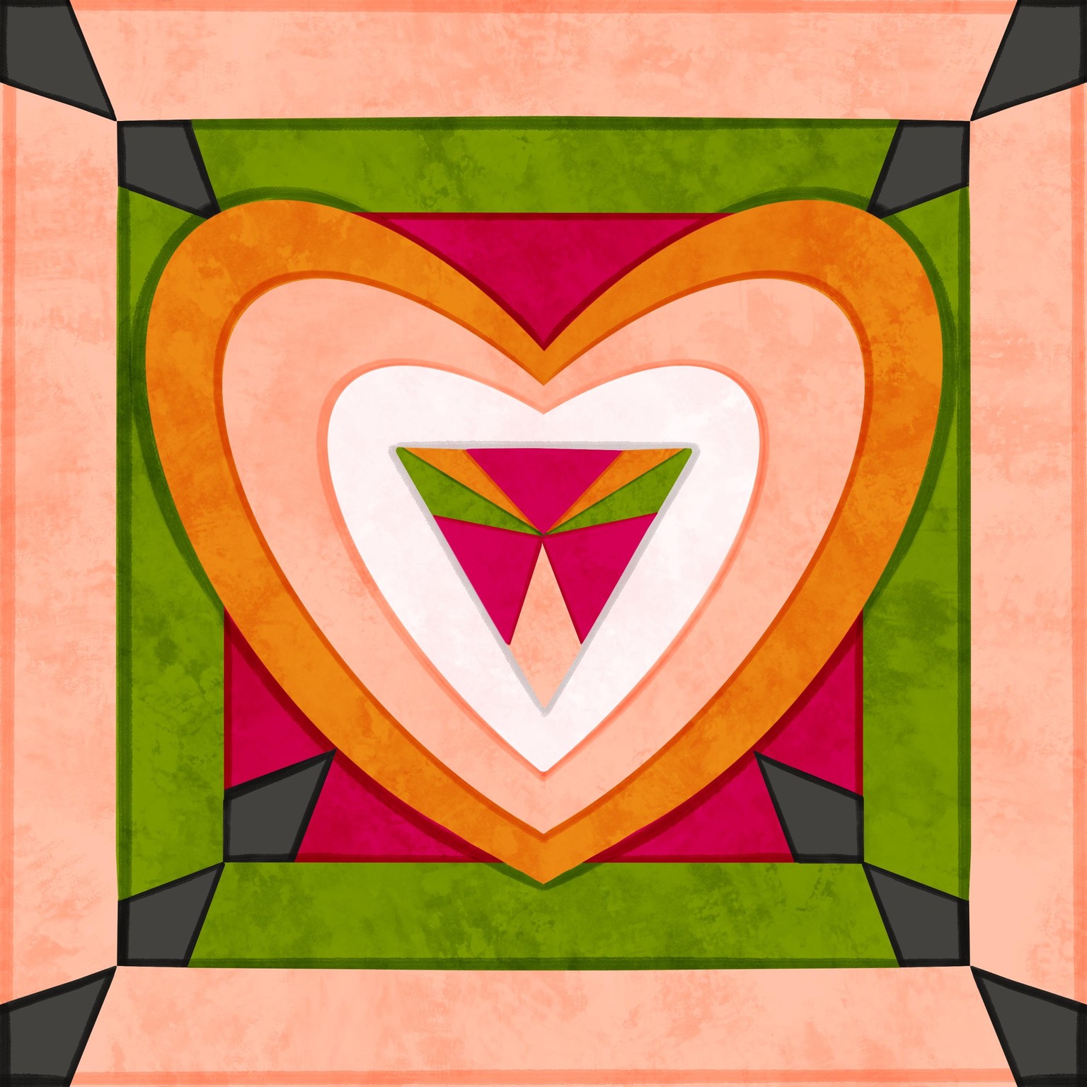 Granny Squares, Hearts & Patterns - image 4 - student project